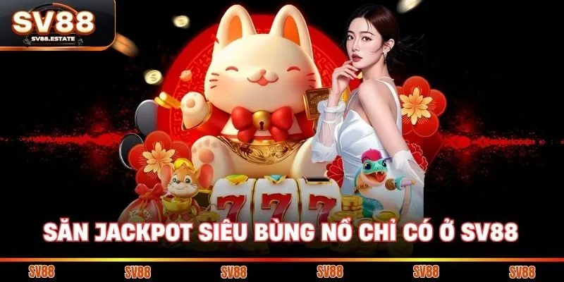 Săn Jackpot siêu bùng nổ chỉ có ở SV88